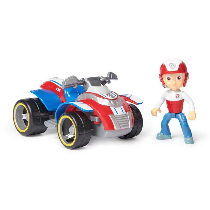Spin Master PAW Patrol - Véhicule Classique Durable Standard - Jouet avec Figure - 6068360 - Fabriqué avec 80% de Plastique Recyclé