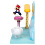 JAKKS PACIFIC - Jouet Super Mario Nintendo - Playset de la Figure Nube Toad, taille 6 cm - Univers Mario