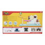 JAKKS PACIFIC - Jouet Super Mario Nintendo - Playset de la Figure Nube Toad, taille 6 cm - Univers Mario