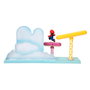 JAKKS PACIFIC - Jouet Super Mario Nintendo - Playset de la Figure Nube Toad, taille 6 cm - Univers Mario