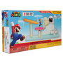 JAKKS PACIFIC - Jouet Super Mario Nintendo - Playset de la Figure Nube Toad, taille 6 cm - Univers Mario