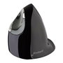 Evoluent D Medium - Souris Verticale Ergonomique Sans Fil à Sensor Laser, Boutons Rainurés, DPI Réglable et Récepteur Magnétique