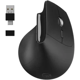 Mobility Lab ML313139 Souris ergonomique sans fil verticale pour droitier, 2.4GHz, 10m, 800-1600 DPI, Plug & Play