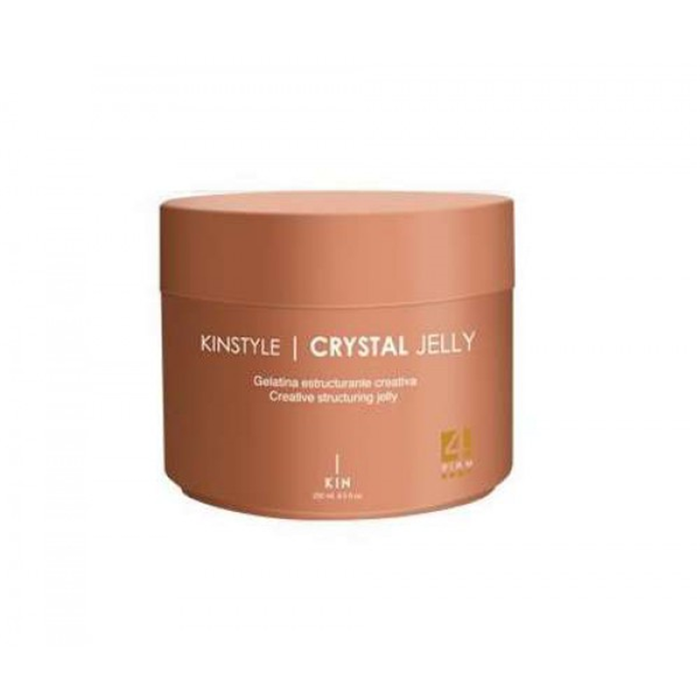 Kin Kinstyle Crystal Jelly - Gelée structurante créative 250 ml - Pour styles expressifs et volume - Sans alcool Kin Kinstyle Crystal Jelly - Gelée structurante créative 250 ml - Pour styles expressifs et volume - Sans alcool