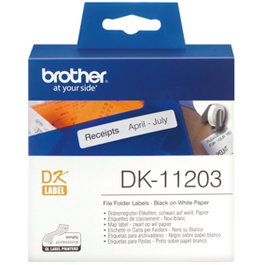 Brother DK-11203 Rouleau d'étiquettes prédécoupées 17 x 87 mm