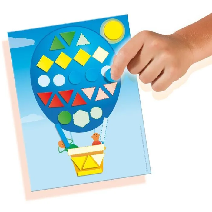 SES Creative - Jeu éducatif "J'apprends à reconnaître les formes" - Kit d'apprentissage ludique