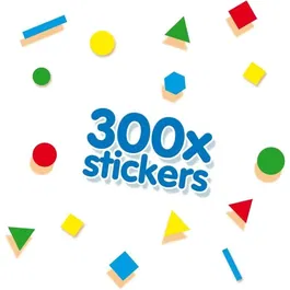 SES Creative - Jeu éducatif "J'apprends à reconnaître les formes" - Kit d'apprentissage ludique