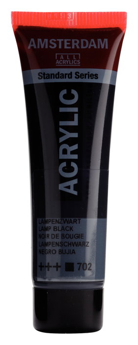 Amsterdam Standard Series Peinture Acrylique Noir Bougie 702 20 ml Amsterdam Standard Series Peinture Acrylique Noir Bougie 702 20 ml