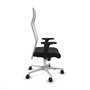 Piqueras y Crespo Chaise de Bureau Albacete Noir et Blanc