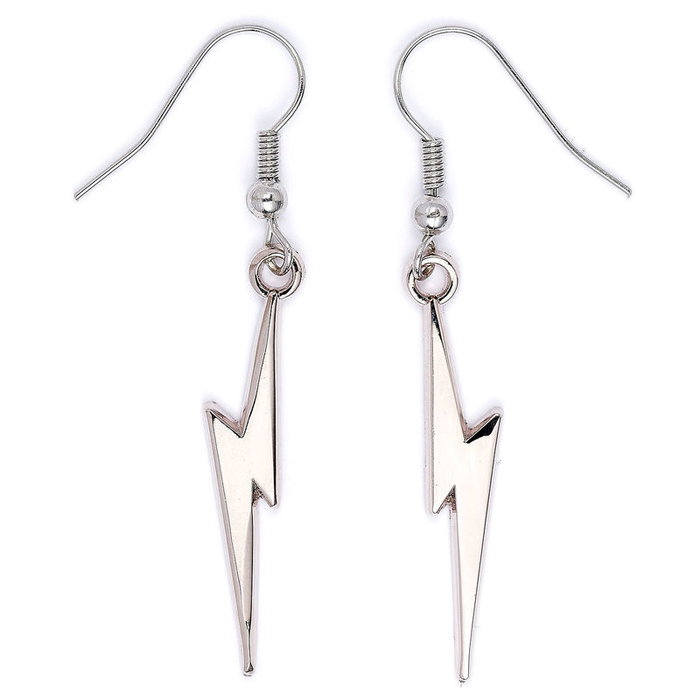 THE CARAT SHOP - Boucles d'oreilles pendantes motif éclair (Lightning Bolt) Harry Potter en alliage de zinc