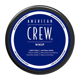 American Crew Whip Crème Coiffante, Maintien Léger et Texture Matifiante, Pour Hommes, 85 g