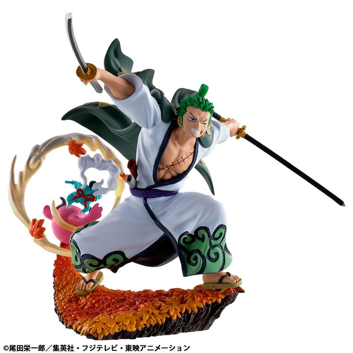 Megahouse One Piece Petitrama set figurines PVC Logbox Re Birth Wano Kuni Vol.1 Megahouse One Piece Petitrama set figurines PVC Logbox Re Birth Wano Kuni Vol.1