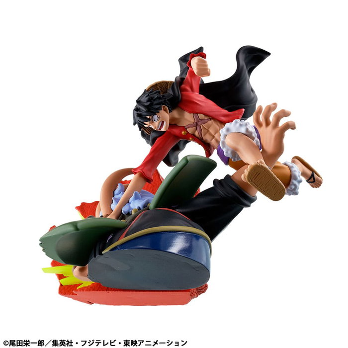 Megahouse One Piece Petitrama set figurines PVC Logbox Re Birth Wano Kuni Vol.1 Megahouse One Piece Petitrama set figurines PVC Logbox Re Birth Wano Kuni Vol.1