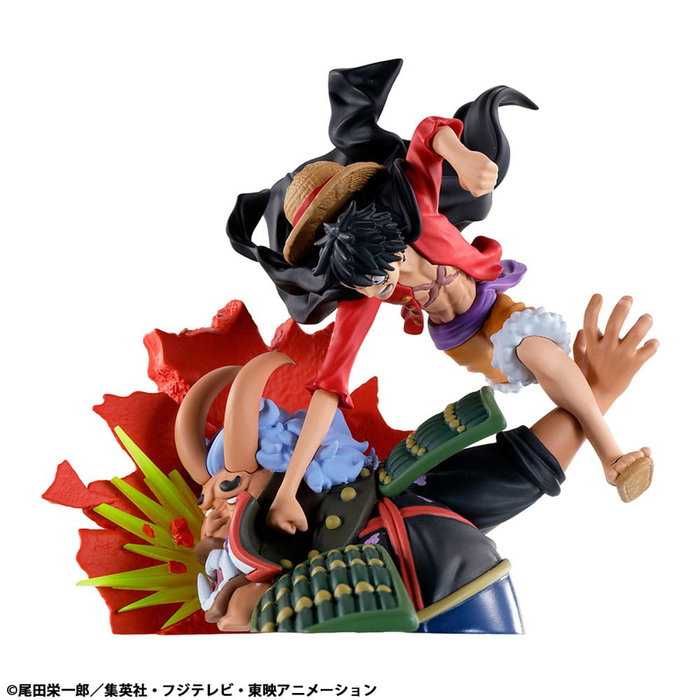 Megahouse One Piece Petitrama set figurines PVC Logbox Re Birth Wano Kuni Vol.1 Megahouse One Piece Petitrama set figurines PVC Logbox Re Birth Wano Kuni Vol.1