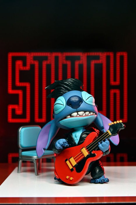 NECA Lilo et Stitch figurine Ultimate Singer Elvis Stitch 7 cm