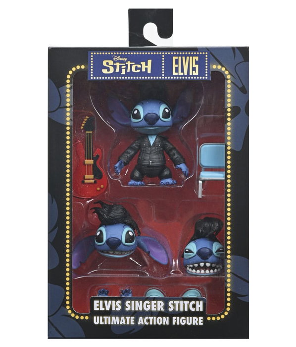 NECA Lilo et Stitch figurine Ultimate Singer Elvis Stitch 7 cm