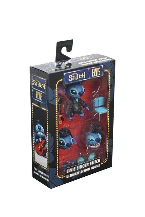 NECA Lilo et Stitch figurine Ultimate Singer Elvis Stitch 7 cm