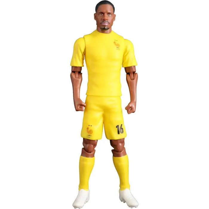 Megableu Figurine articulée Équipe de France Maignan numéro 16 20 cm avec Licence officielle - Hommage au gardien de l'équipe de France de football