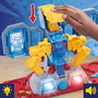 HASBRO Play-Doh Marvel Iron Man - Laboratoire d'Armures avec Figure, Moulages, Plastilina et Effets Lumineux - Jeu Créatif Enfant +4 Ans