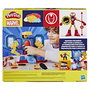 HASBRO Play-Doh Marvel Iron Man - Laboratoire d'Armures avec Figure, Moulages, Plastilina et Effets Lumineux - Jeu Créatif Enfant +4 Ans
