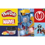 HASBRO Play-Doh Marvel Iron Man - Laboratoire d'Armures avec Figure, Moulages, Plastilina et Effets Lumineux - Jeu Créatif Enfant +4 Ans