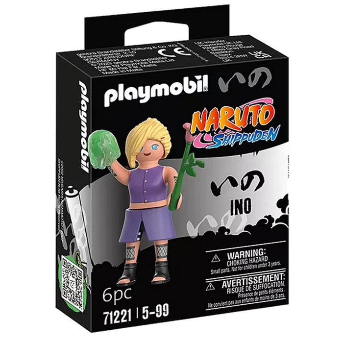 Playmobil Naruto Shippuden Ino 70562 Figurine Anime avec Accessoires Playmobil Naruto Shippuden Ino 70562 Figurine Anime avec Accessoires