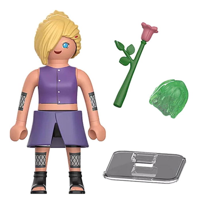 Playmobil Naruto Shippuden Ino 70562 Figurine Anime avec Accessoires Playmobil Naruto Shippuden Ino 70562 Figurine Anime avec Accessoires