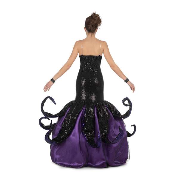 My Other Me Déguisement Bruja Del Mar avec Robe à Tentacules et Jupon Taille S