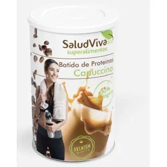 SALUD VIVA Batido de proteínas cappuccino BIO 320g SALUD VIVA Batido de proteínas cappuccino BIO 320g