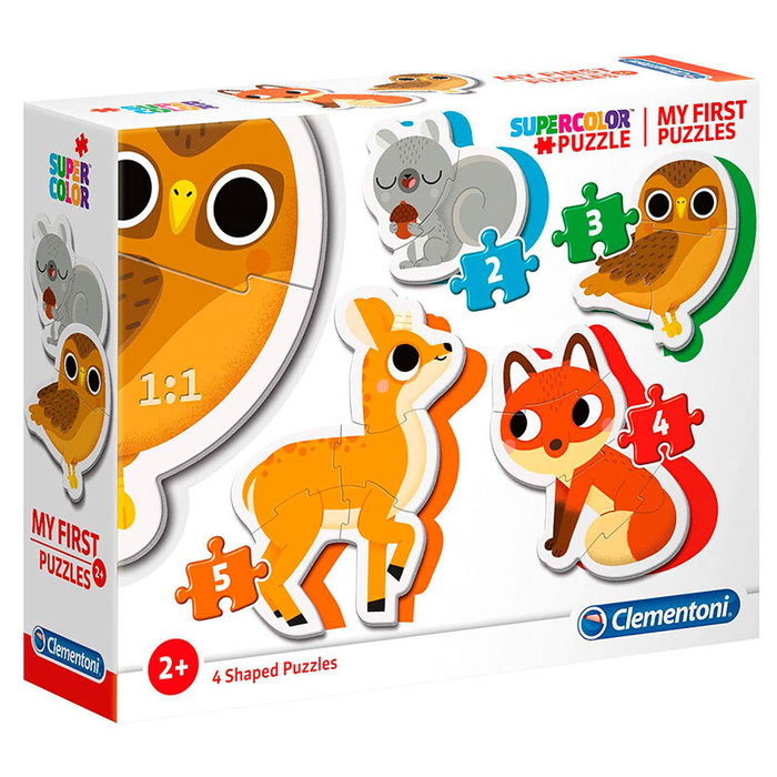 CLEMENTONI My First Puzzle Animales del Bosque