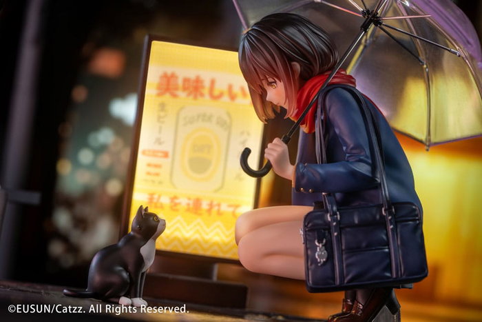 Eusun Original Character Rainy Day - Meeting illustrée par Catzz - Statuette 1/7