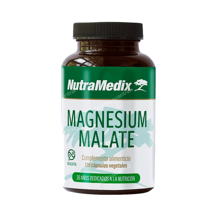 NUTRAMEDIX Magnesium Malate 120 gélules Complément alimentaire magnésium NUTRAMEDIX Magnesium Malate 120 gélules Complément alimentaire magnésium