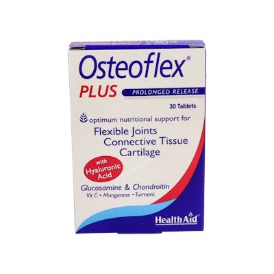 Health Aid Osteoflex Plus avec acide hyaluronique, 30 comprimés