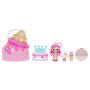 MGA Yummiland Beauty Bag Playset avec Poupée Bianca Chewing-gum et Sac de Beauté Glacé