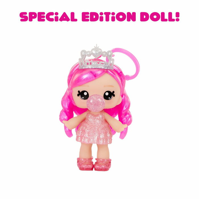 MGA Yummiland Beauty Bag Playset avec Poupée Bianca Chewing-gum et Sac de Beauté Glacé