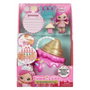 MGA Yummiland Beauty Bag Playset avec Poupée Bianca Chewing-gum et Sac de Beauté Glacé