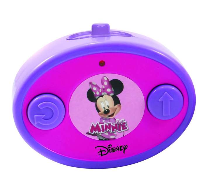 Smoby Coche radio control Minnie Roadster 27 MHz tourne sur lui-même 19 cm - Modèles assortis