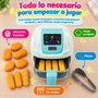 Jugatoys - jugahome Air fryer avec changement de couleur, lumières et sons