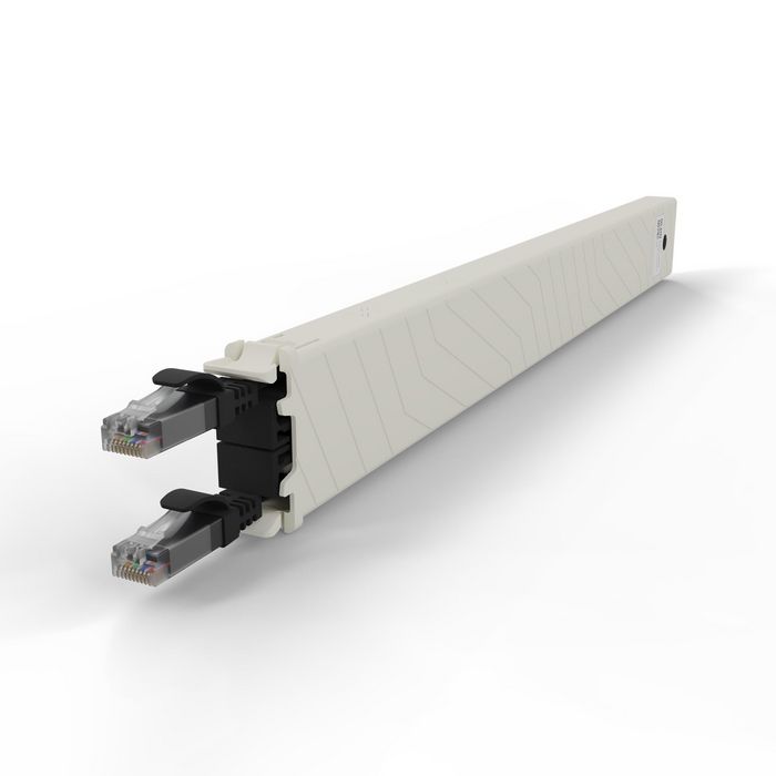 PATCHBOX patchbox.one - Cassette de brassage 8RU pour câbles UTP Cat.6a - Noir - Solution modulaire pour rack avec connectivité PoE PATCHBOX patchbox.one - Cassette de brassage 8RU pour câbles UTP Cat.6a - Noir - Solution modulaire pour rack avec connectivité PoE