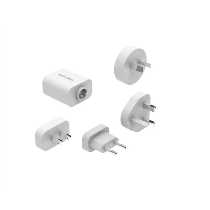 Mobile Origin Chargeur de Voyage GaN 30W MO14 avec adaptateurs EU/USA/UK/AUS Mobile Origin Chargeur de Voyage GaN 30W MO14 avec adaptateurs EU/USA/UK/AUS