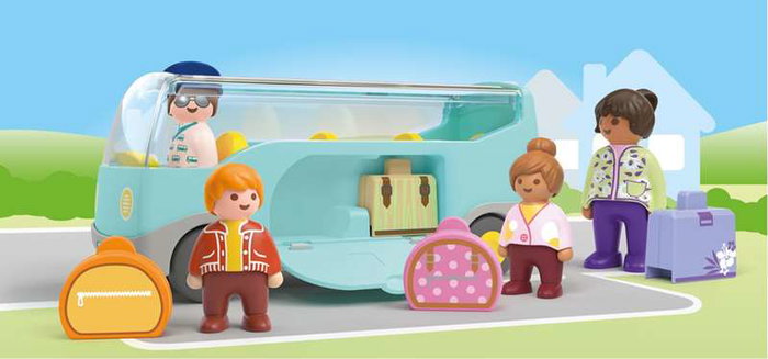 Playmobil Junior Autocar de voyage 71682