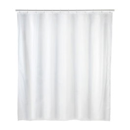 Allstar Rideau de douche en polyester, blanc, 180 x 200 cm