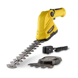 Powerplus CISAILLE À GAZON ET SCULPTE-HAIE SUR BATTERIE 7.2 V POWXG2033 - Largeur coupe 100 mm, Lame taille-haie 180 mm, Vitesse 1200 min-1