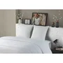 DODO Lot de 2 Oreillers Medium 60x60 cm - L'Authentique - Blanc - Garnissage Polyester - Fabriqué en France