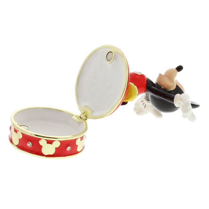 Widdop & Co Coffret à bijoux Mickey de Disney - Boîte avec compartiment secret