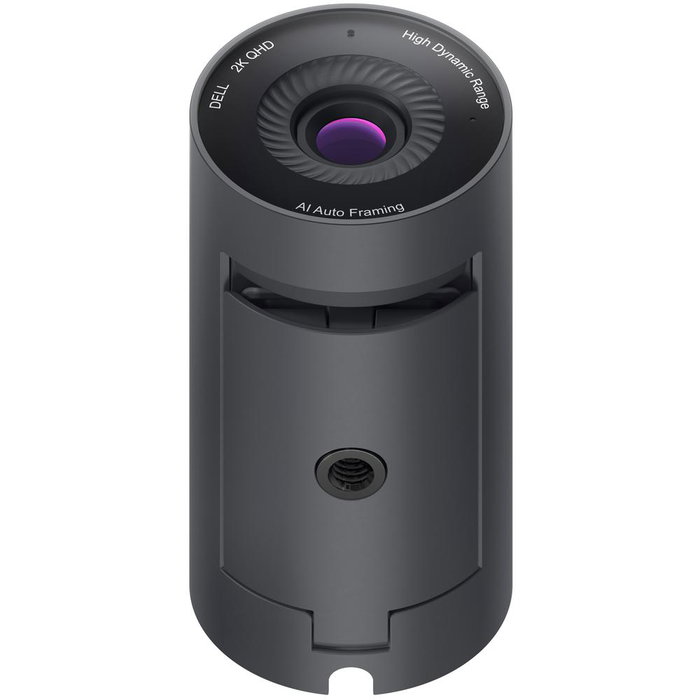 Dell Webcam WB5023 USB 2.0 Full HD 2560x1440 avec microphone intégré et zoom numérique 4x, noir