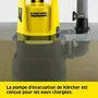Karcher Pompe d'évacuation SP 9.500 Dirt pour eau chargée, robuste et facile à mettre en œuvre