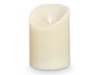 Giftdecor Bougie LED Crème Petite 10 cm Plastique et Cire 7.5 cm (Set de 24)