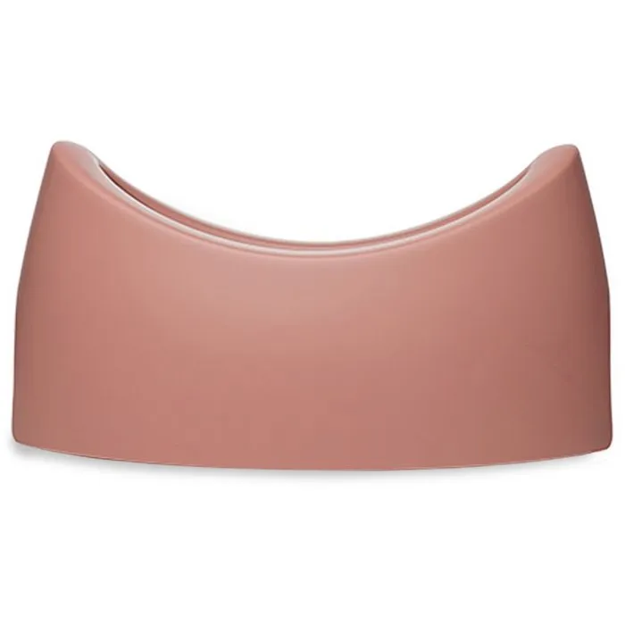Thermobaby Pottyboo - Pot d'apprentissage ergonomique pour enfant - Position physiologique, confortable - Rose et blanc
