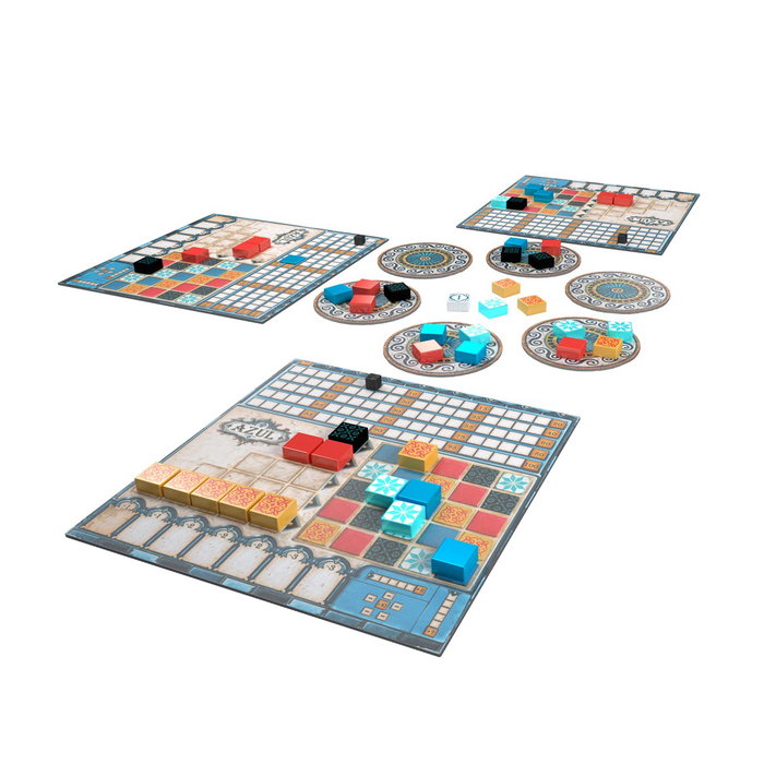 Asmodee Azul Jeu de Société Stratégie et Placement de Tuiles à partir de 8 ans Version Française